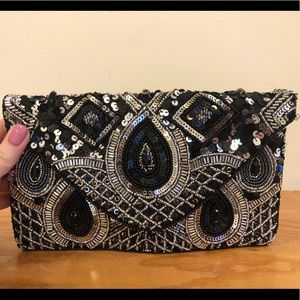 Charming Charlie Beaded Evening Purse